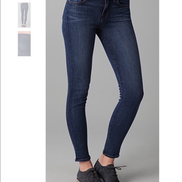 J Brand Skinny Leg Blue Bell Size 26 - Picture 3 of 8